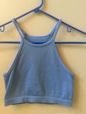 Aeropostale Seriously Soft Ribbed Cropped Tank Top size Small